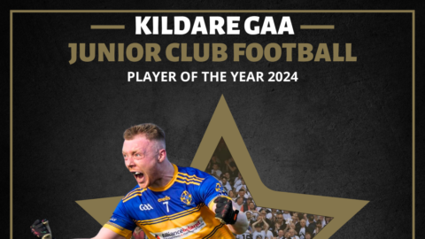 Congratulations to Pat Martin of Ellistown who has received the Kildare GAA Junior Club Football Player of the Year 2024.